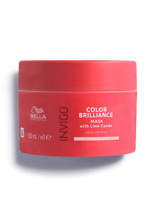 Wella Professionals Invigo Color Brilliance Mask 150ml – Μάσκα Προστασίας Χρώματος με Lime Caviar