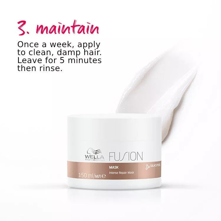 Wella Professionals Fusion Intense Repair Mask 150ml – Μάσκα Επανόρθωσης Μαλλιών