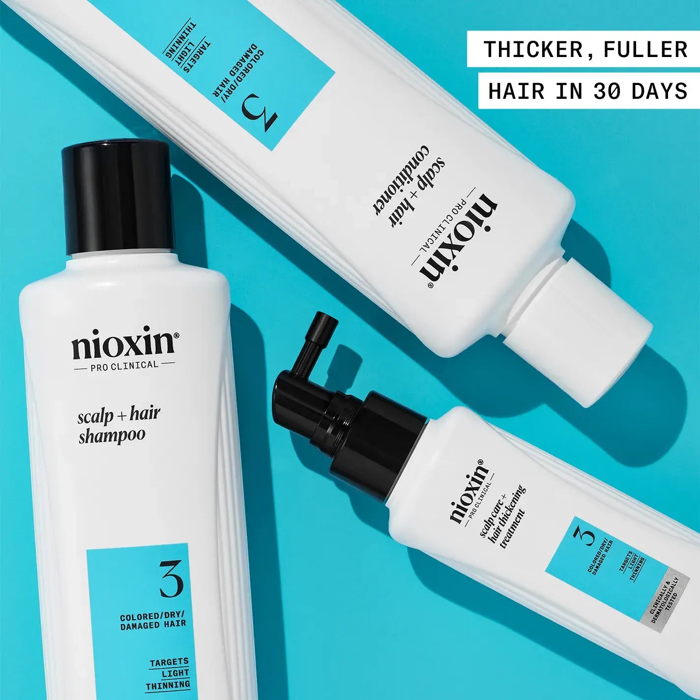 Wella Nioxin System 3 Kit – Κατά της Τριχόπτωσης για Χρωματισμένα Μαλλιά