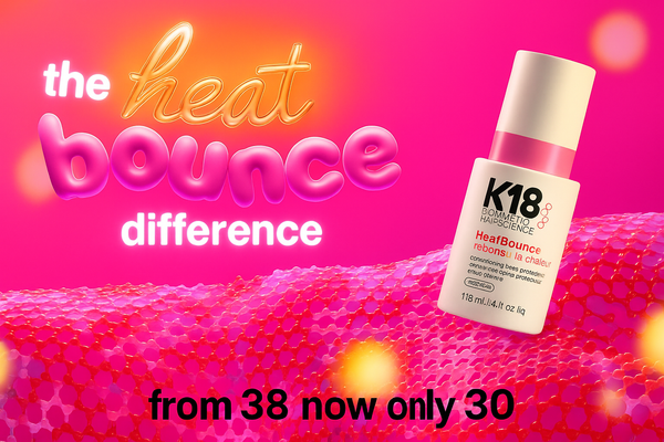 K18 - Turn up the heat with HeatBounce— conditioning heat protectant