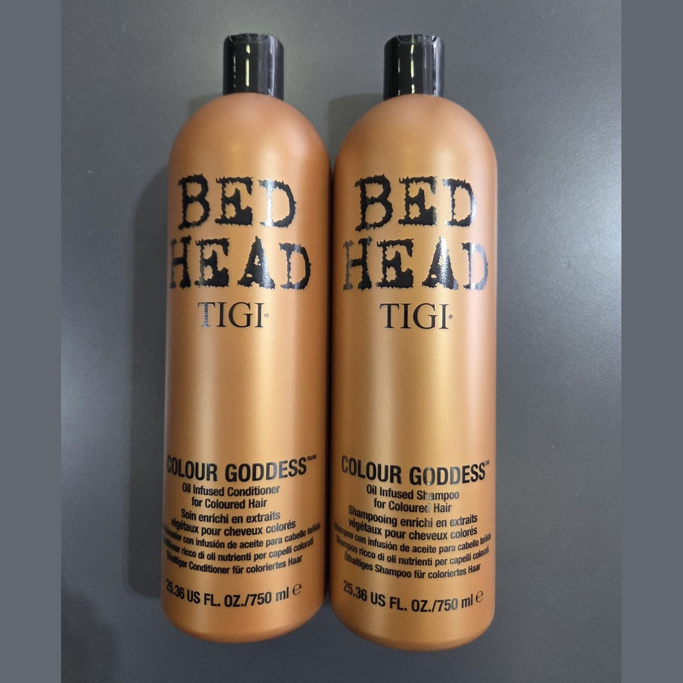 Bed Head by TIGI Colour Goddess Shampoo & Conditioner Set 750ml